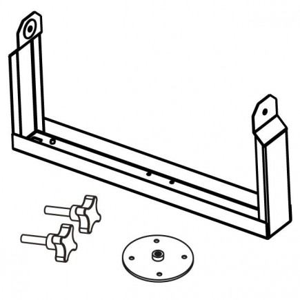 KV2 Audio EX12 Horizontal Bracket Uchwyt montażu poziomego dla EX12